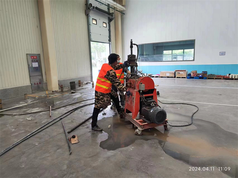 福州厂房地面下沉塌陷注浆加固施工